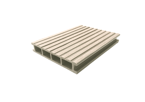 Террасная доска ECODECKING HIT из ДПК цвета Слоновая кость купить в Ростове