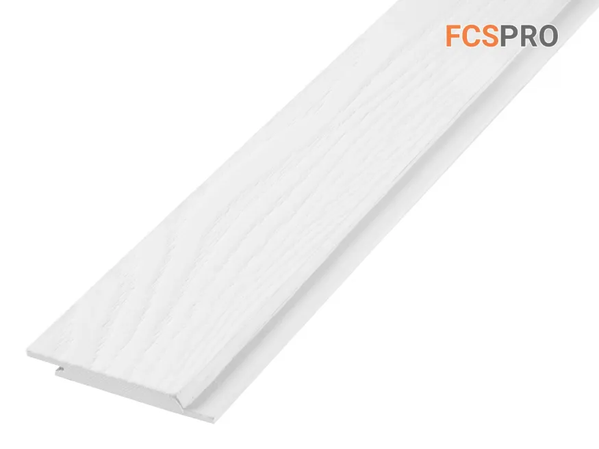 Фиброцементный сайдинг FCSPRO Click Shtil F01 (Белый минерал) купить в Ростове