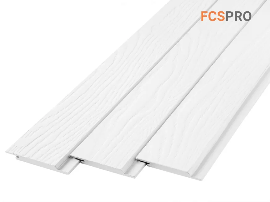 Фиброцементный сайдинг FCSPRO Click Shtil F01 (Белый минерал) купить в Ростове