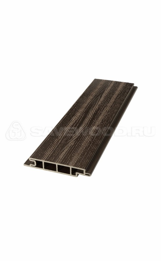 Террасная доска ДПК SaveWood, SW Padus (R), Темно-коричневый купить в Ростове