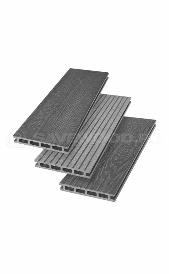 Террасная доска ДПК SaveWood, SW Carpinus (R), Графит купить в Ростове