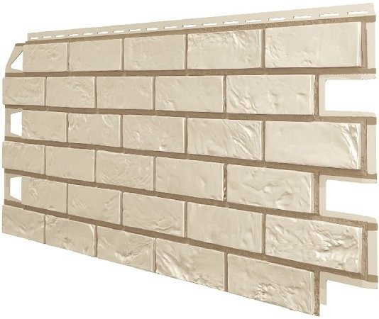 Фасадная панель VOX Vilo Brick Цвет слоновой кости купить в Ростове