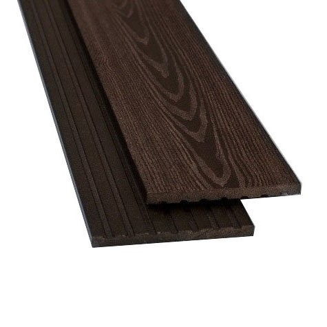 Заборная доска из ДПК ECODECKING Цвет Кофе купить в Ростове