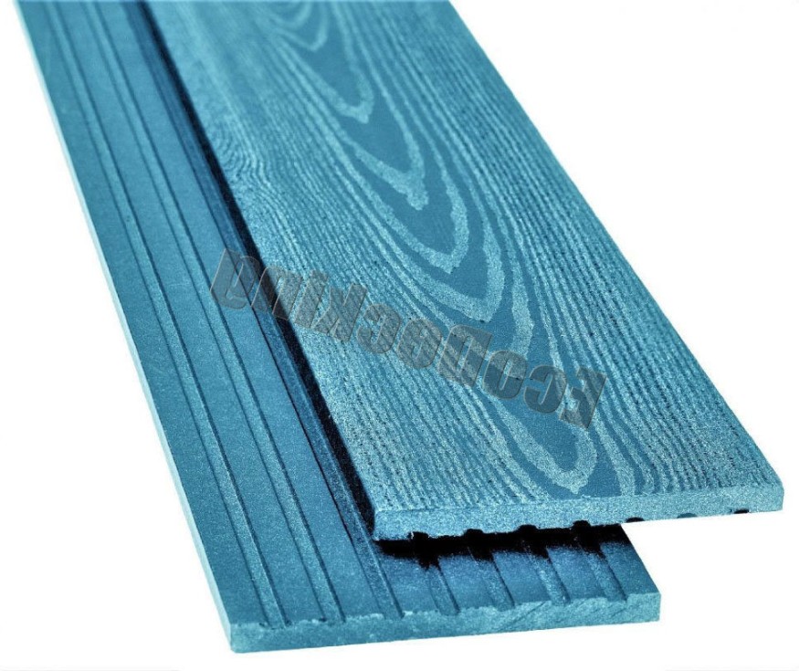 Заборная доска из ДПК ECODECKING с лазурным покрытием купить в Ростове