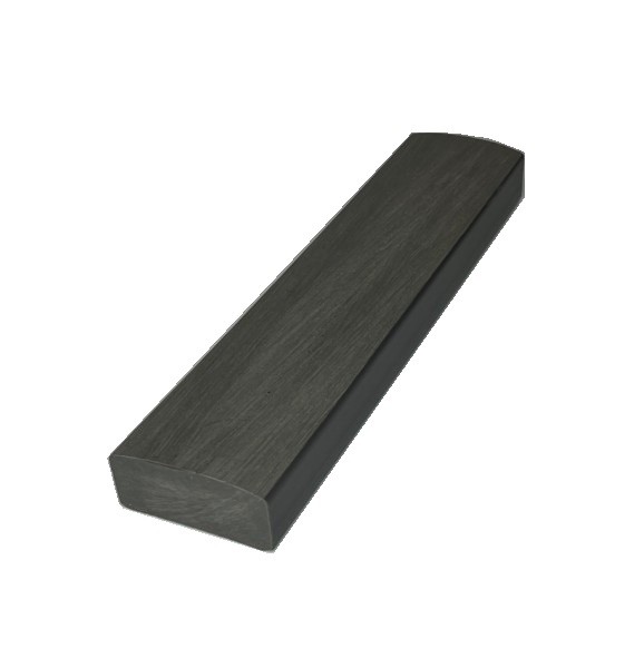 Лавочный брус Ecodecking Некст, графитовый, полнотелый с брашированной текстурой. купить в Ростове