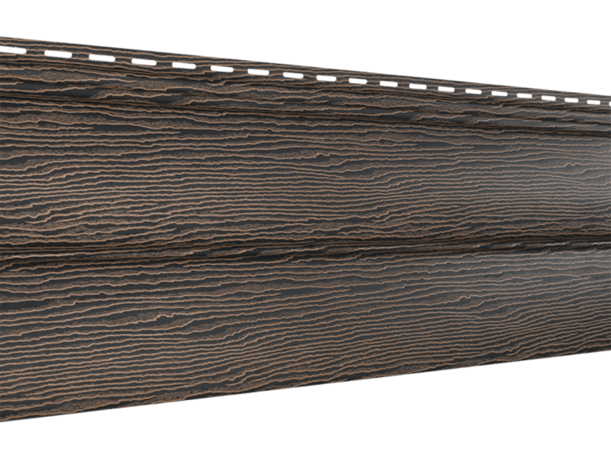 Виниловый сайдинг Ю-пласт, TimberBlock Дуб, Мореный. купить в Ростове