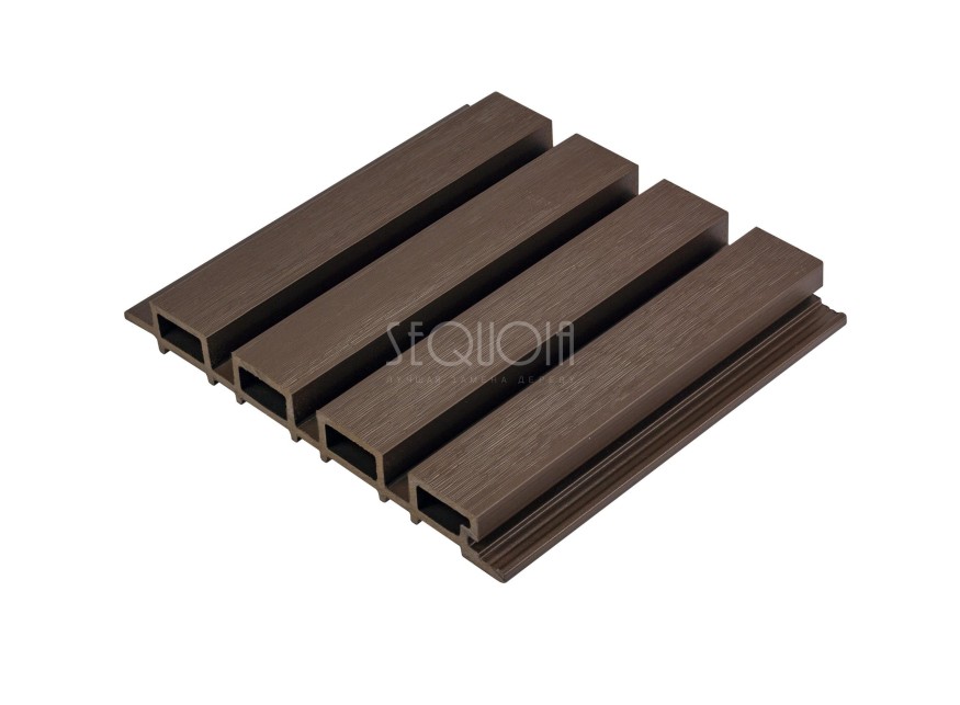 Доска фасадная SEQUOIA co-extrusion Коричневая купить в Ростове