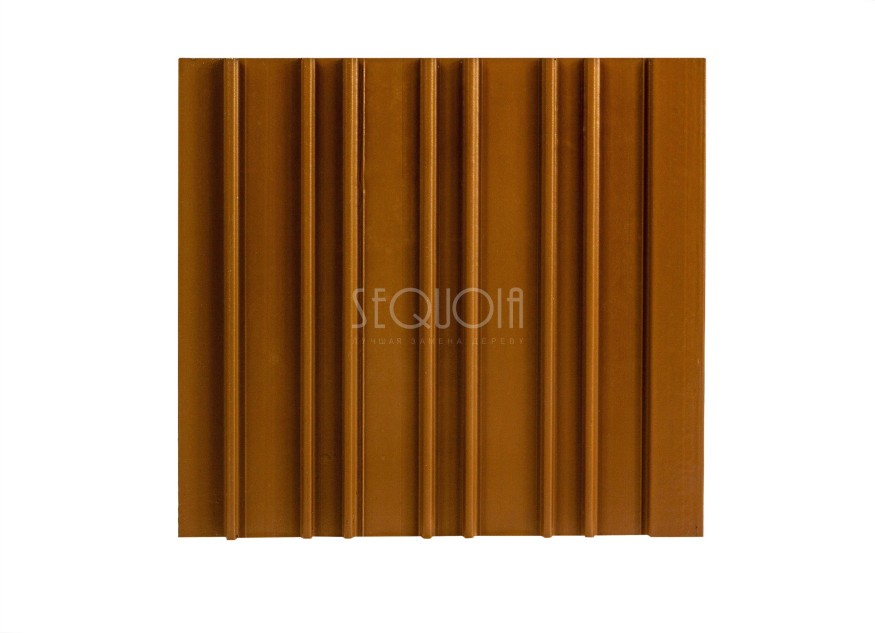 Доска фасадная SEQUOIA co-extrusion Светло-коричневая купить в Ростове