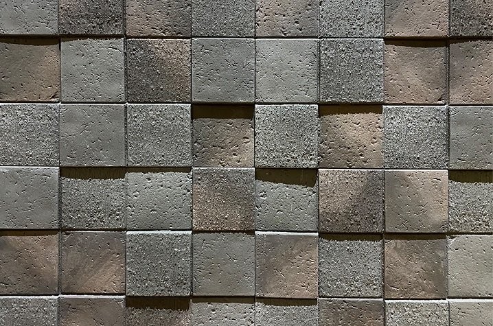 Фиброцементные панели КАНЬОН коллекция 3D-МОЗАЙКА 45 купить в Ростове