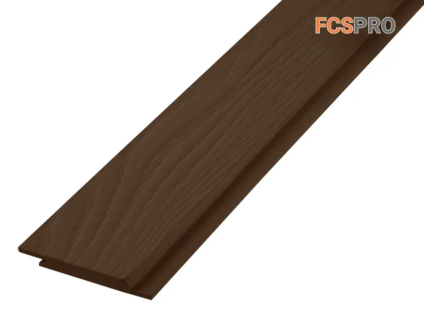 Фиброцементный сайдинг FCSPRO Click Shtil F21 (Коричневая глина) купить в Ростове