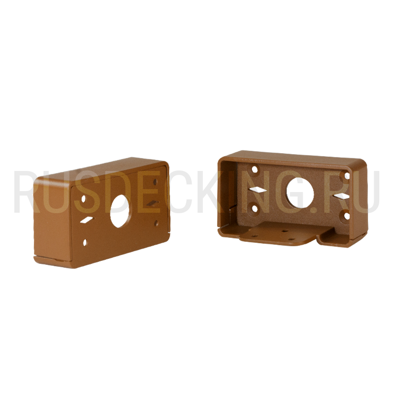 Комплект крепления перил прямое RusDecking Unodeck Орех купить в Ростове