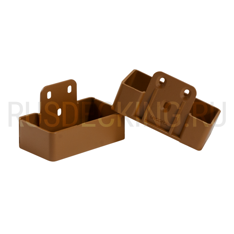 Комплект крепления перил прямое RusDecking Unodeck Орех купить в Ростове