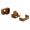 Комплект крепления перил прямое RusDecking Unodeck Орех купить в Ростове