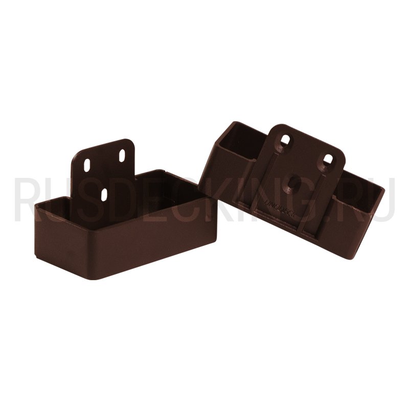 Комплект крепления перил прямое RusDecking Unodeck Венге купить в Ростове