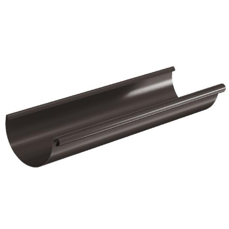 Водосточный желоб Aquasystem RR 32, тёмно-коричневый, длина 3.00 м, размер 150/100. купить в Ростове