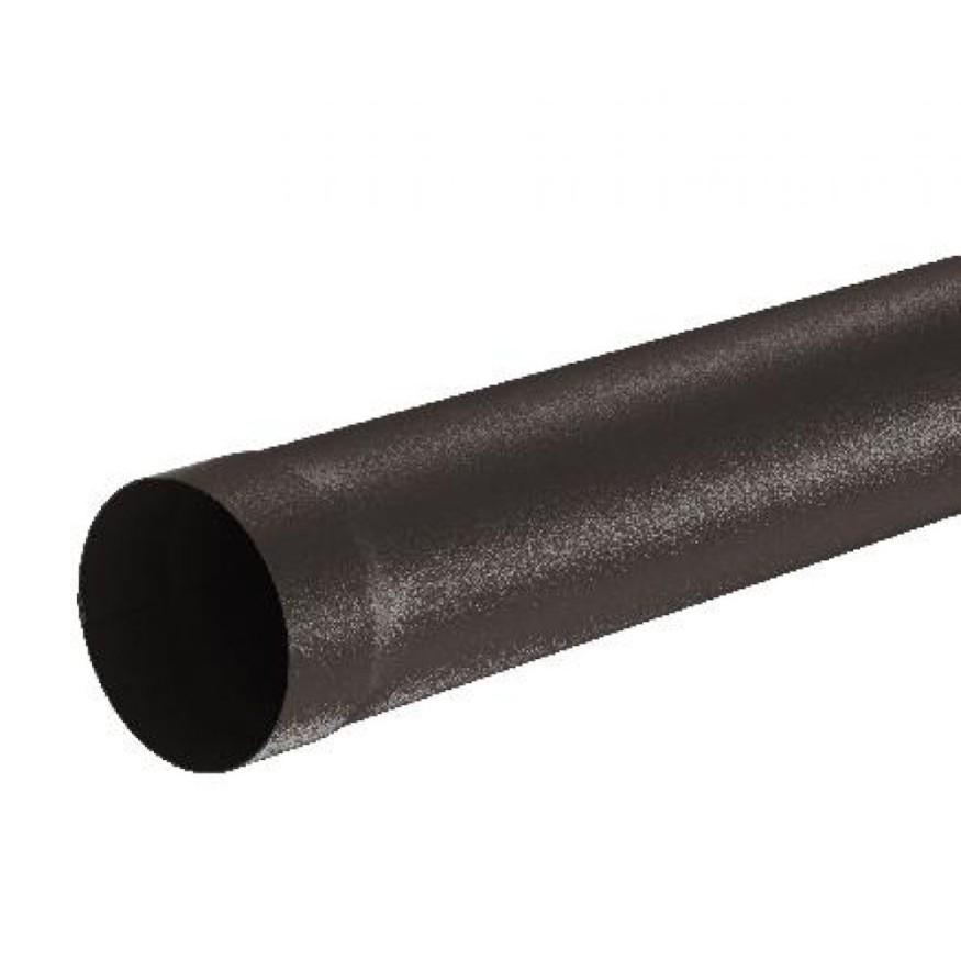 Водосточная труба Aquasystem RR 32, 1.00м, тёмно-коричневый матовый, 125/90. купить в Ростове