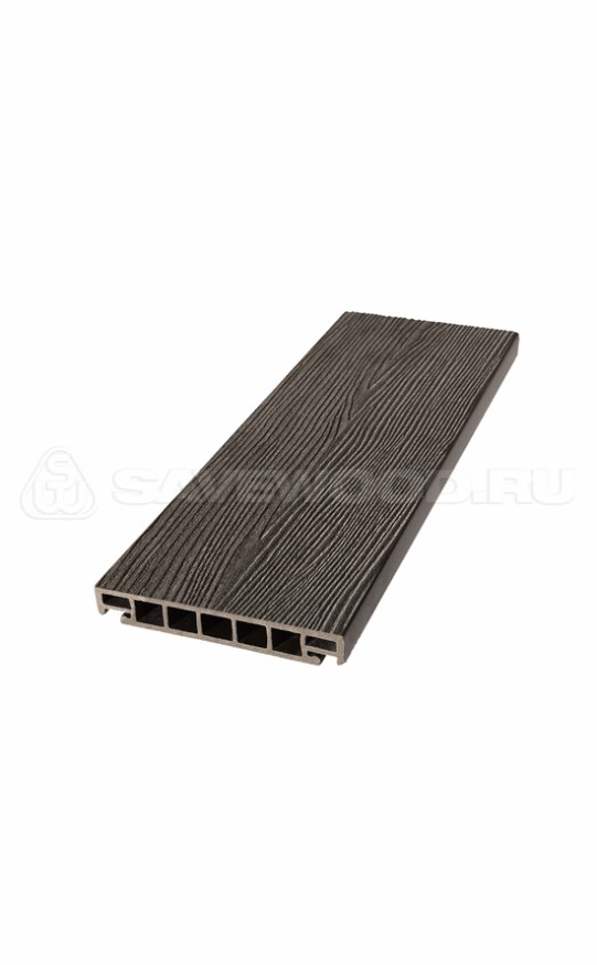 Террасная доска ДПК SaveWood, SW Salix (S) (R), Темно-коричневый купить в Ростове