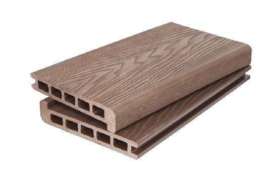 Ступень 3D GardenParkett с древесной текстурой Светло-коричневого цвета купить в Ростове