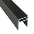 Алюминиевый П-профиль EasyDecking Черное дерево купить в Ростове