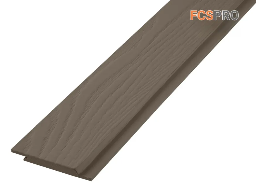 Фиброцементный сайдинг FCSPRO Click Shtil F64 (Серая глина) купить в Ростове
