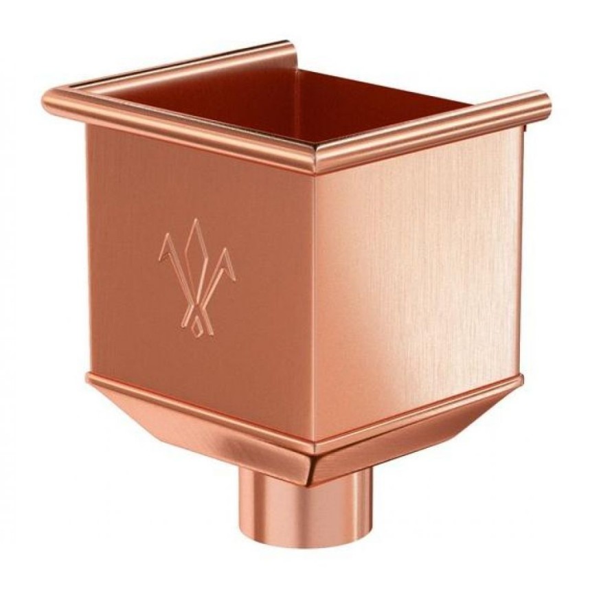 Водосборная воронка Aquasystem из меди 150/100 купить в Ростове