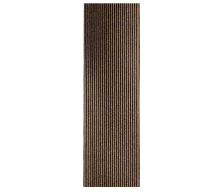 Доска террасная ДПК NanoWood «Lite» Velvetto односторонняя - Шоколадный цвет 140×20 купить в Ростове