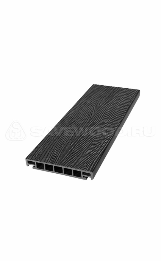 Террасная доска ДПК SaveWood, SW Salix (S) (R), Черный купить в Ростове