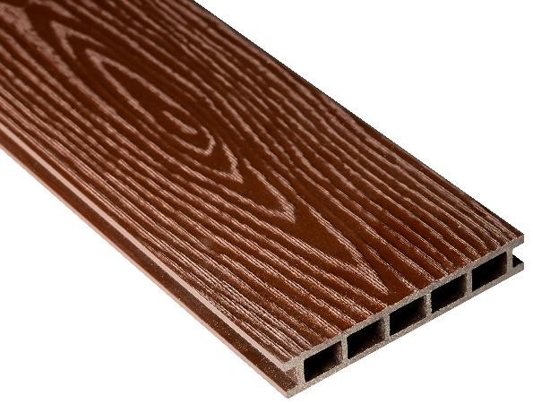 Террасная доска Faynag Premium PINO 3D в цвете Шоколад из ДПК купить в Ростове
