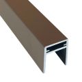 Алюминиевый П-профиль EasyDecking Венге купить в Ростове