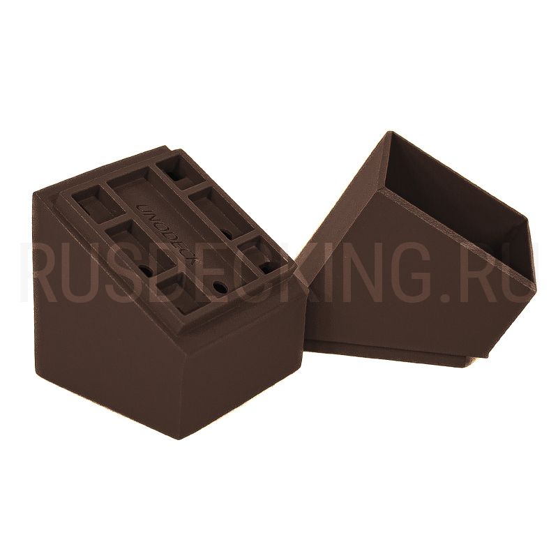 Крепление балясины наклонное RusDecking Unodeck Венге купить в Ростове