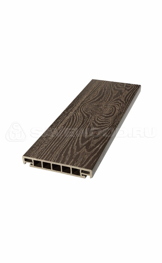 Террасная доска ДПК SaveWood, SW Salix (S) (T), Темно-коричневый купить в Ростове