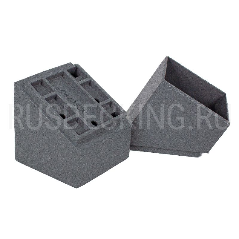 Крепление балясины наклонное RusDecking Unodeck Серый купить в Ростове