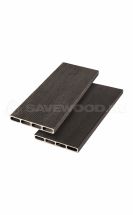 Доска для грядки из ДПК SaveWood, SW Rubus (R), Темно-коричневый
