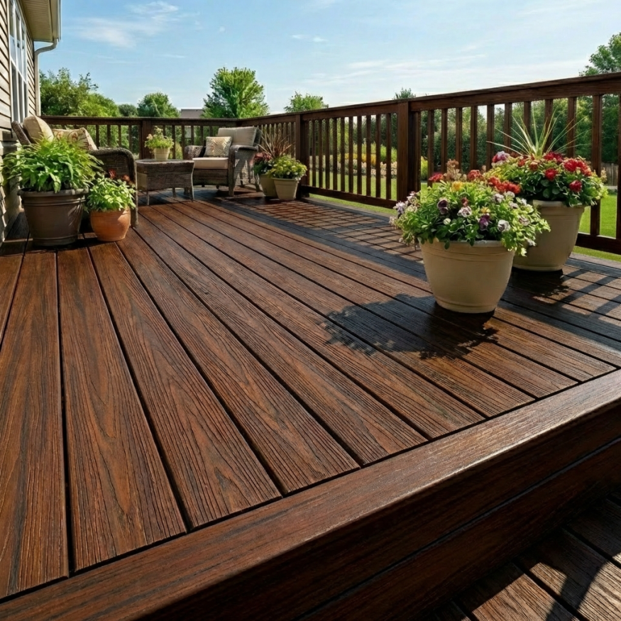 Террасная доска ДПК GardenParkett Табула, Венге купить в Ростове
