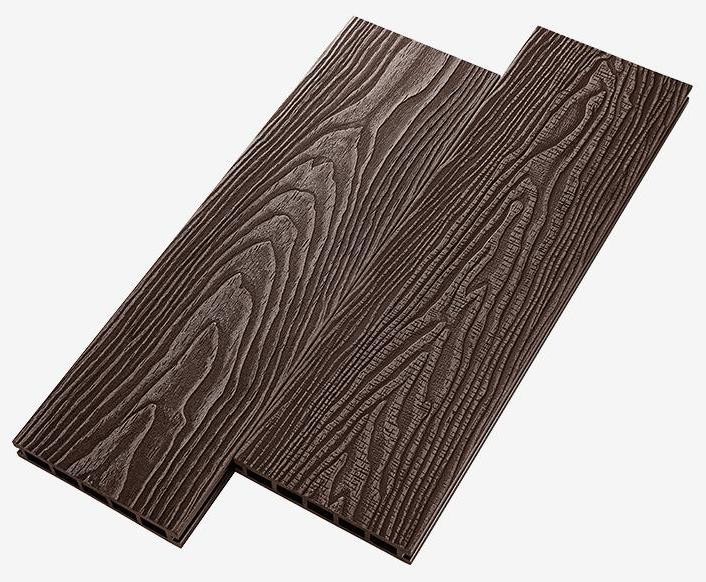 Террасная доска из ДПК RusDecking Unodeck Vintage - Цвет Венге купить в Ростове