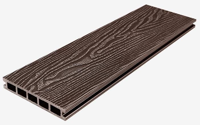 Террасная доска из ДПК RusDecking Unodeck Vintage - Цвет Венге купить в Ростове