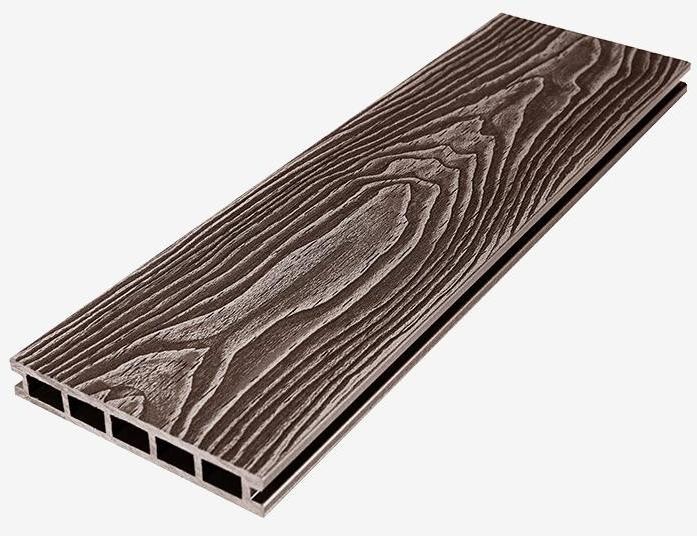 Террасная доска из ДПК RusDecking Unodeck Vintage - Цвет Венге купить в Ростове