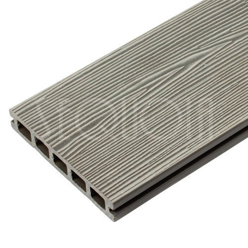 Доска террасная ДПК SEQUOIA, DUAL 3D WOOD, GRAY купить в Ростове