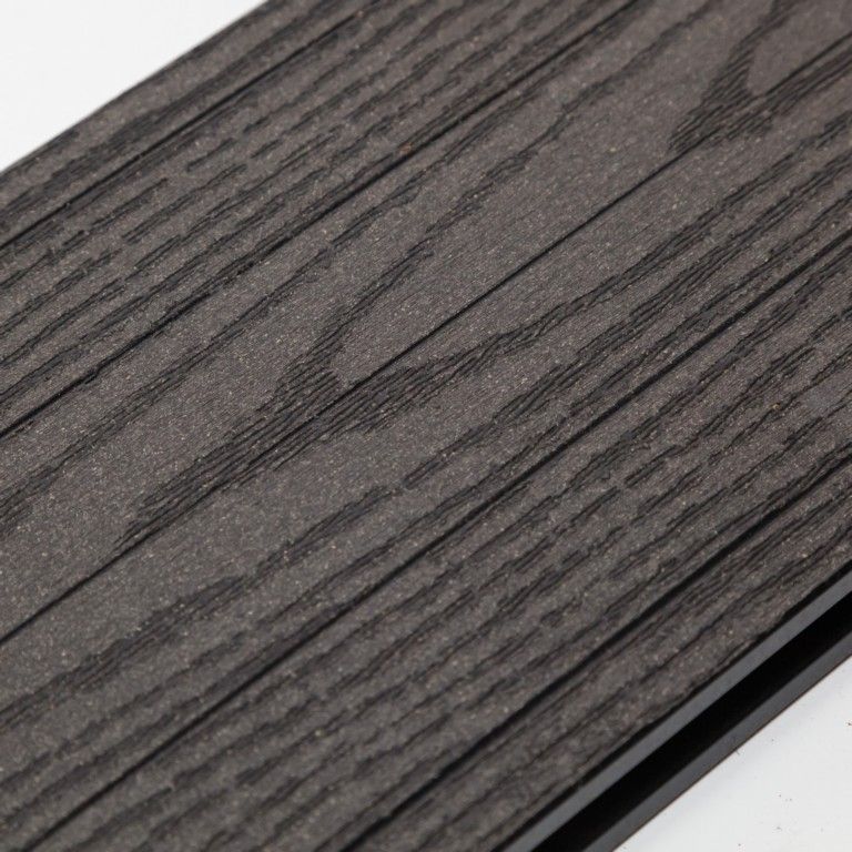 Террасная доска Ecodecking Техно плюс Графит купить в Ростове