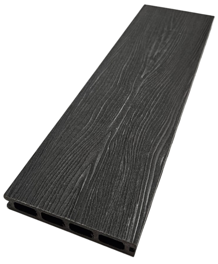 Террасная доска ДПК NanoWood 3D Double Антрацит купить в Ростове