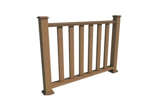 Ограждения из древесно-полимерного композита WOODVEX купить в Ростове