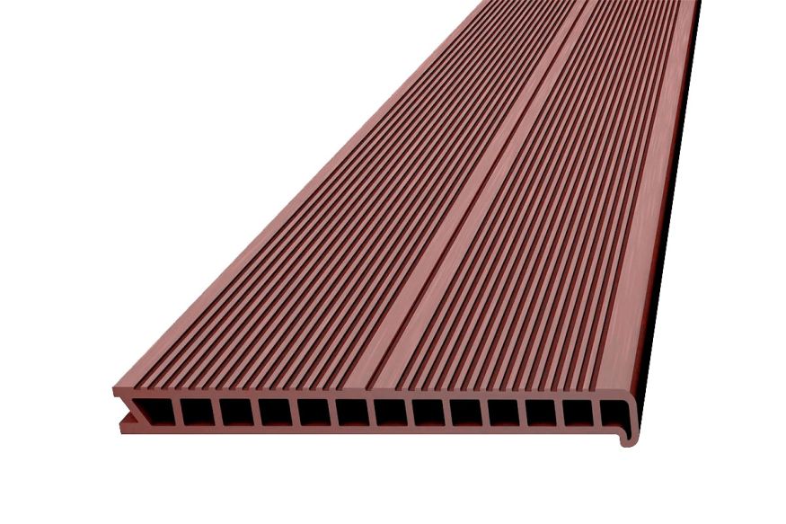 Ступень ДПК Deckron Woodlike (пустотелая) Коричневый купить в Ростове