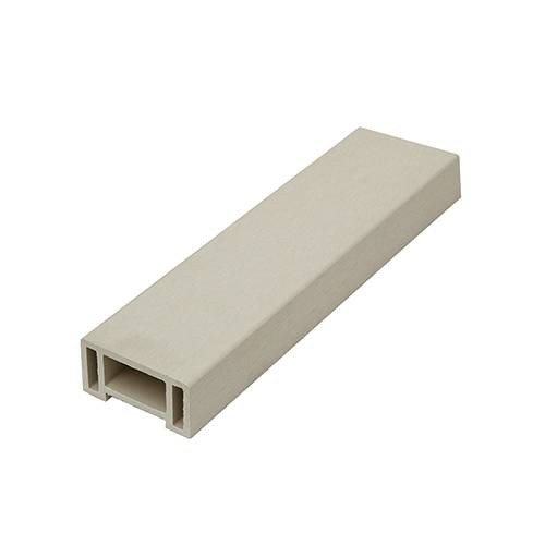 Перила из профиля CM Decking 90х45 в цвете белое дерево купить в Ростове