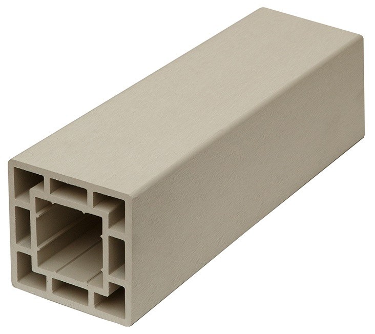 Столб для ограждения CM Decking 120x120 Белое дерево купить в Ростове