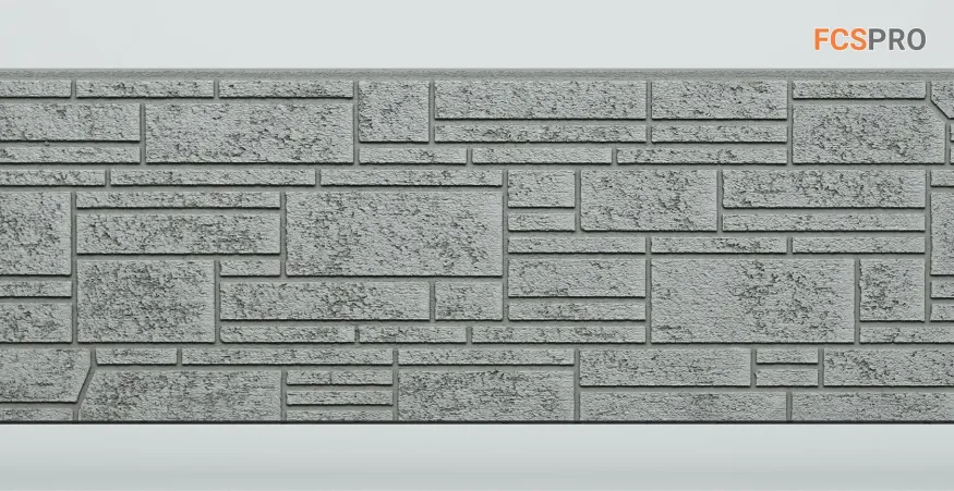 Фиброцементные панели FCS Simple АА3 (под камень) купить в Ростове
