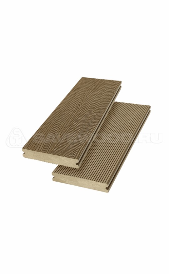 Террасная доска ДПК SaveWood, SW Abies (R), Тик купить в Ростове