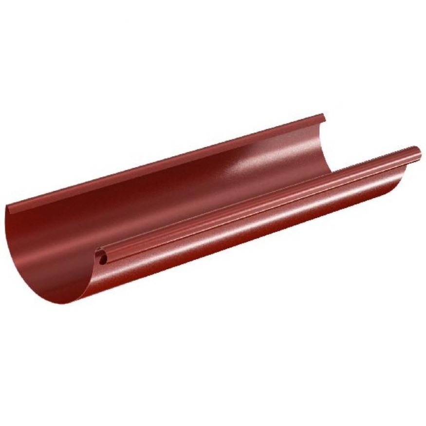 Водосточный желоб Aquasystem RR 29, Бургундский, 3.00 м, 150/100 купить в Ростове