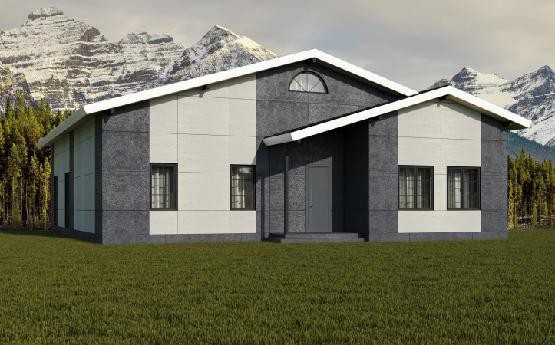 Фиброцементный сайдинг Roofas Board Stone Цвет Графит купить в Ростове