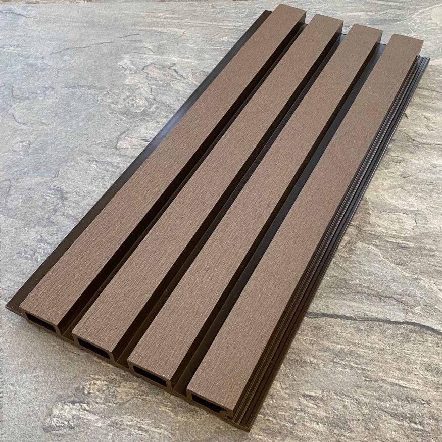 Фасадная реечная панель EasyDecking, Wood-X, Венге купить в Ростове