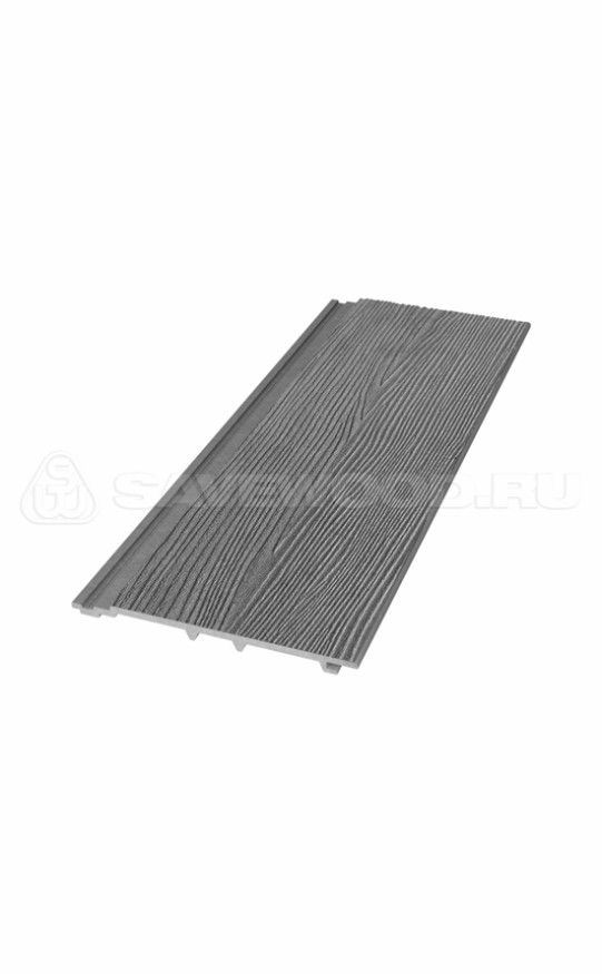 Сайдинг из ДПК SaveWood, SW Cedrus (R), Пепельный купить в Ростове